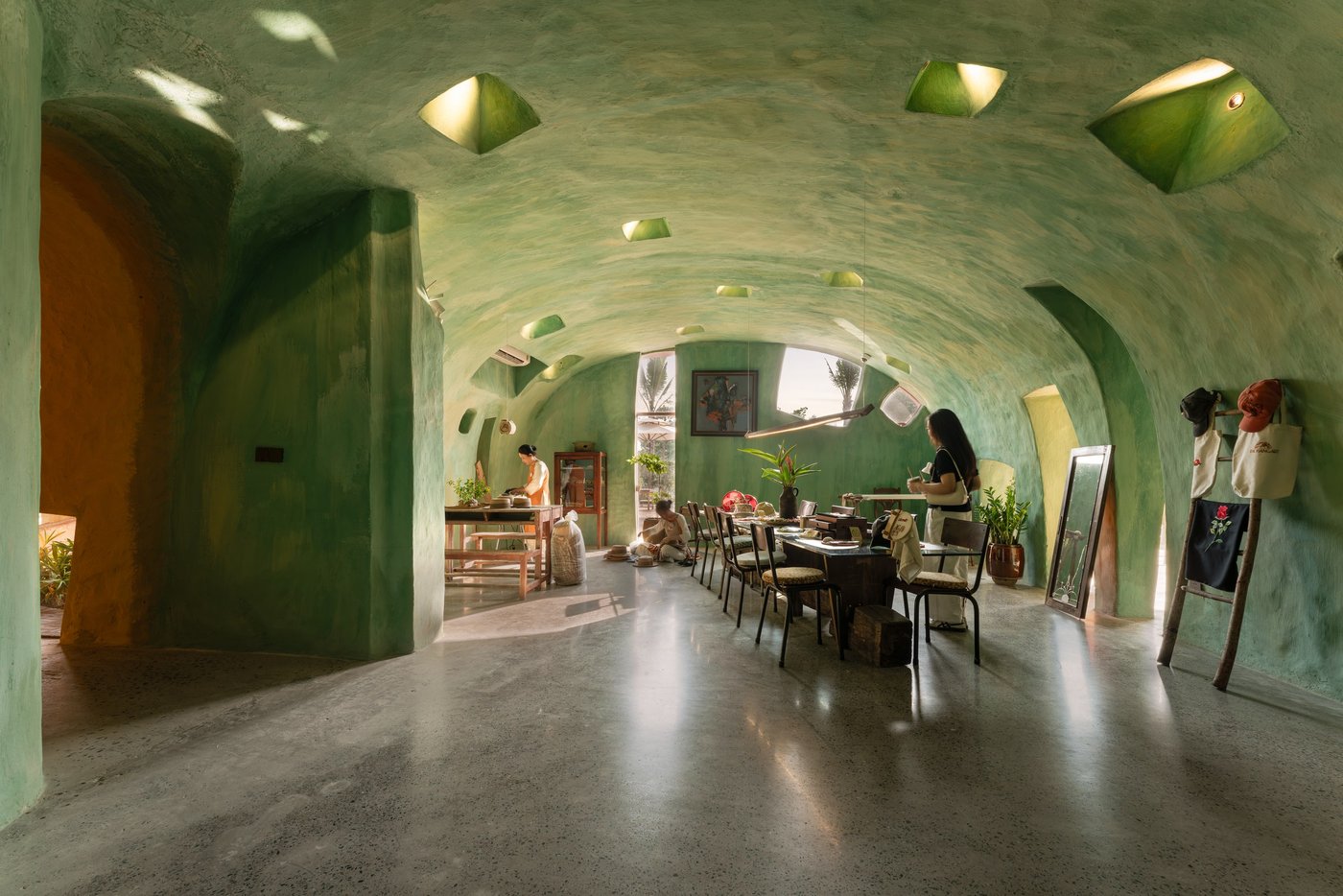 The green hall