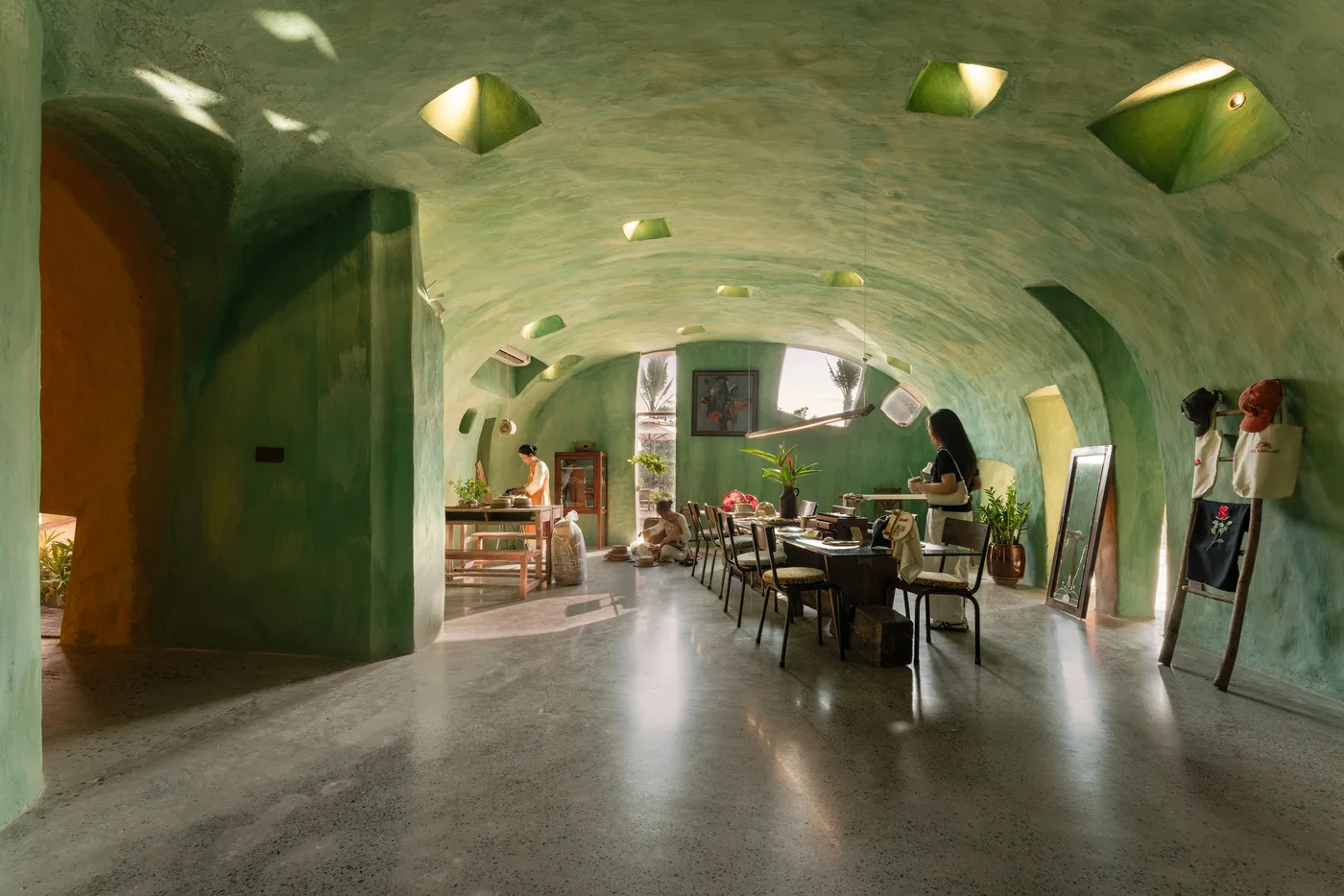The green hall
