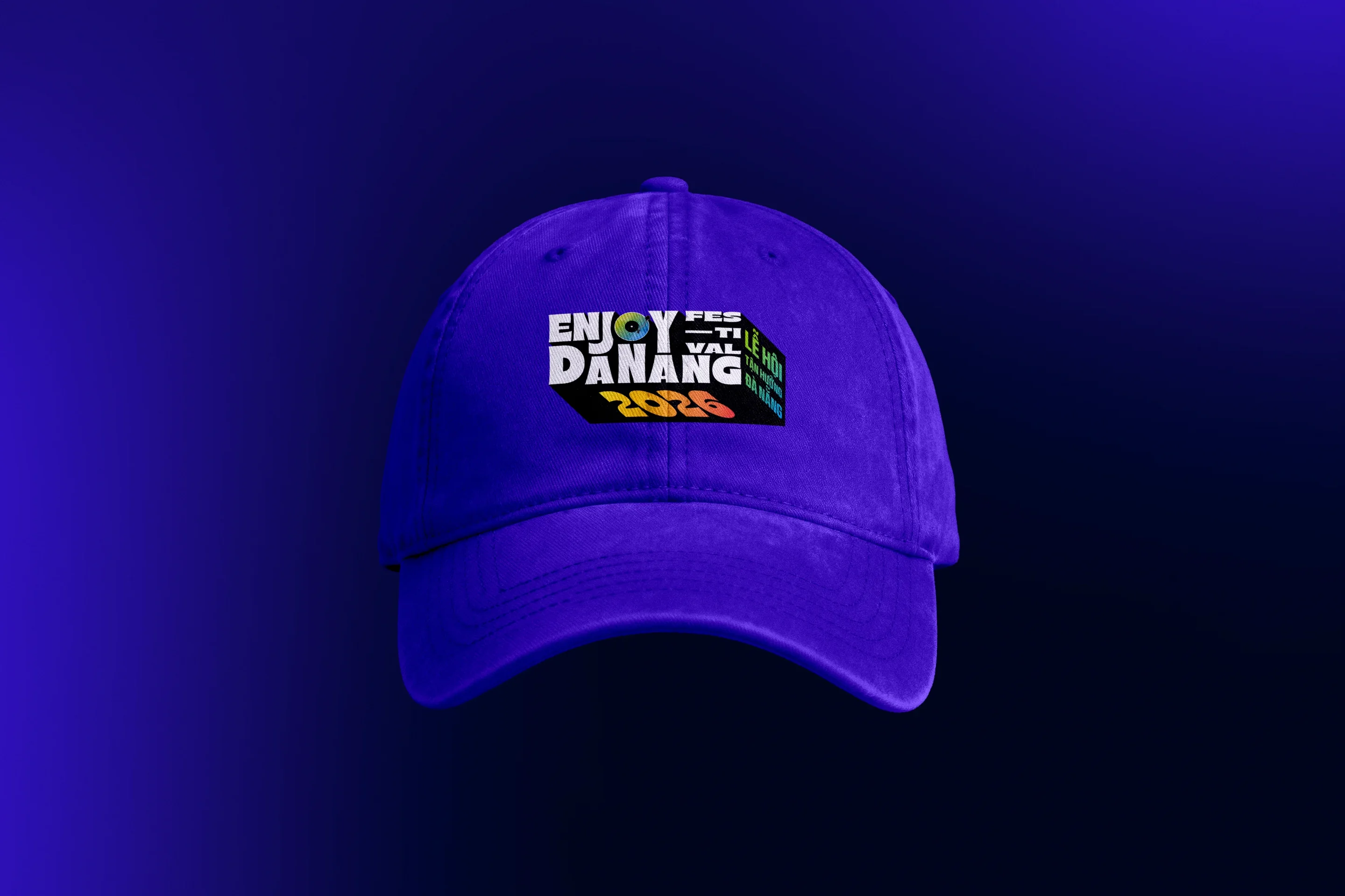 Enjoy Danang branded cap.