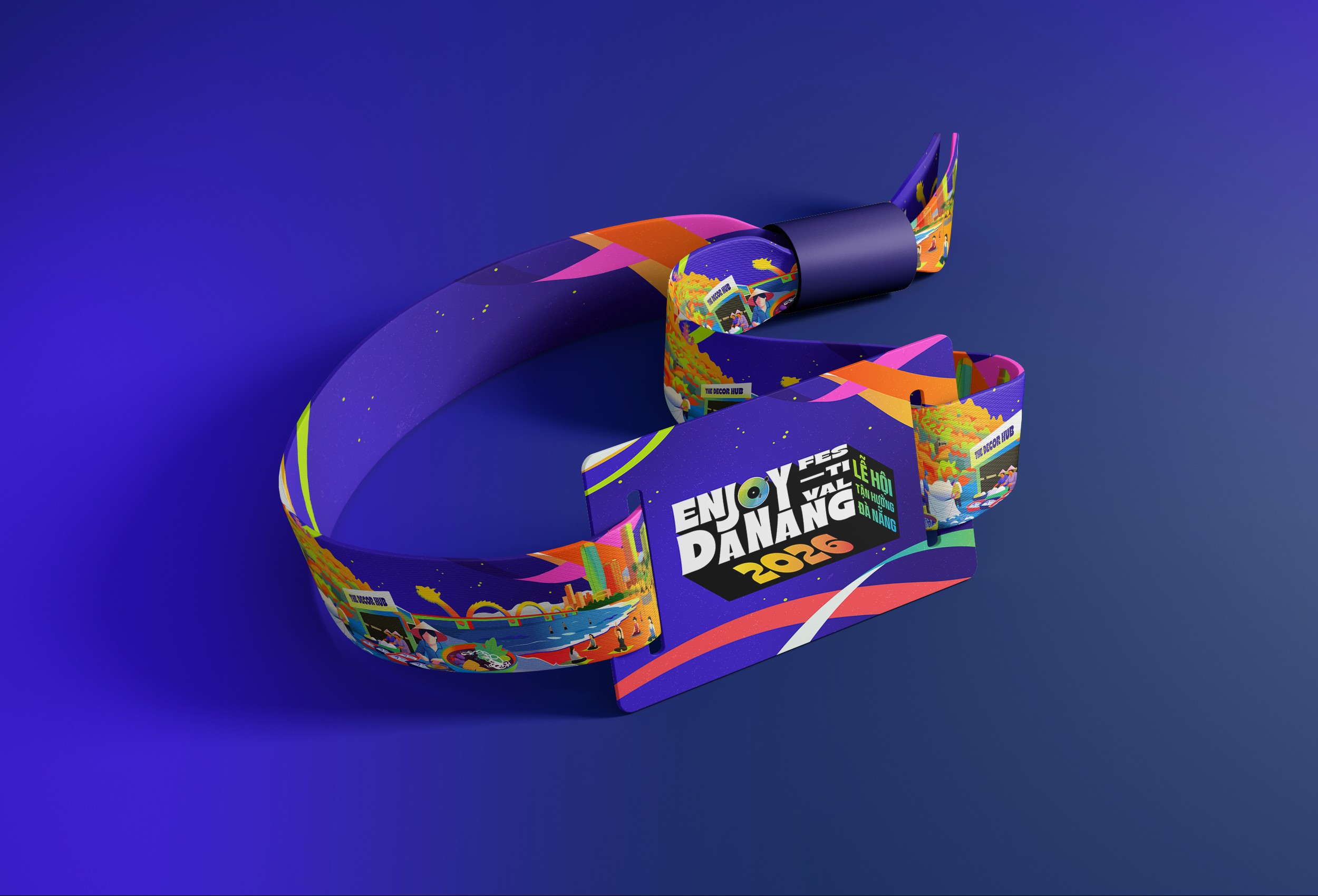 Enjoy Danang festival wristband.