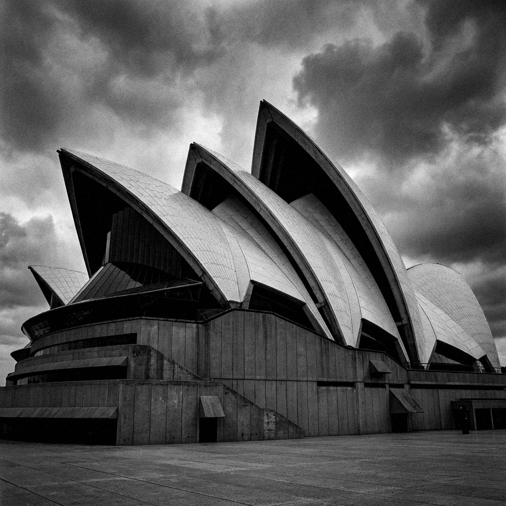 Sydney Opera House architectural study — Sydney thinking.